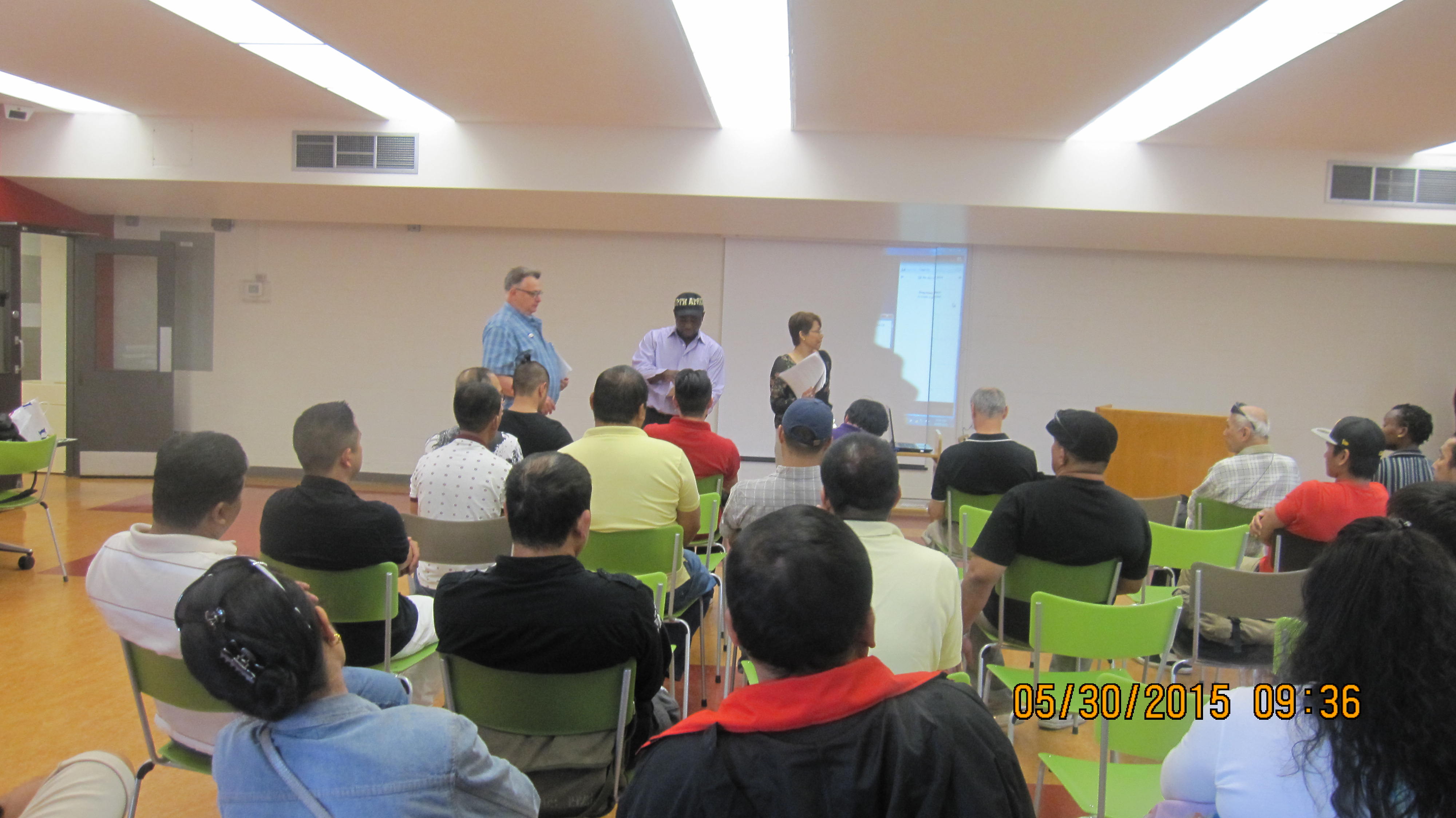 TCBN Construction Trades Information session with the Filipino Community